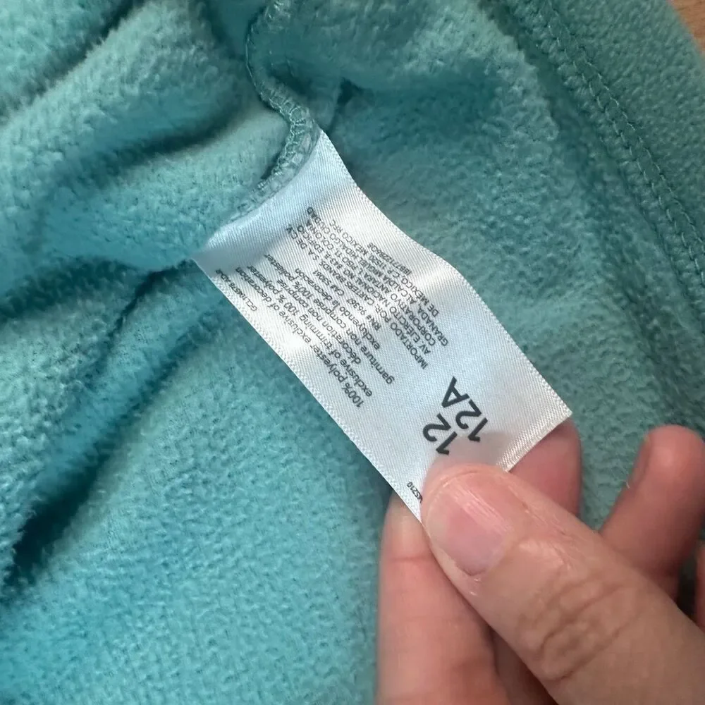 OshKosh B’gosh Kids‎ Fleece Jacket Blue Zip Up Size 12/12A